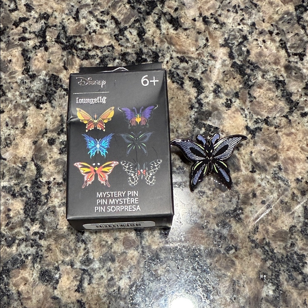 Loungefly Disney Villains Butterfly Blind Box Enamel Pin- Maleficent